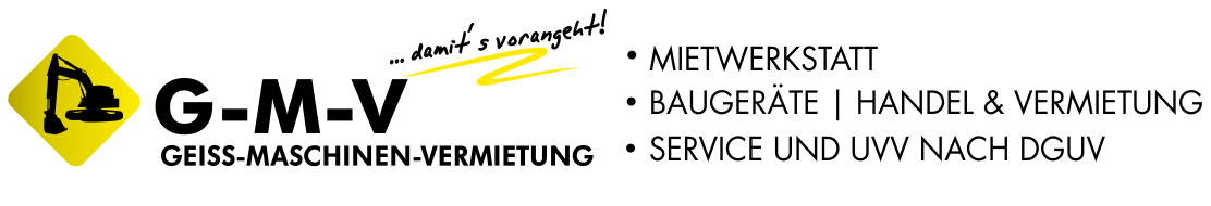 G-M-V | Geiss Maschinen Vermietung